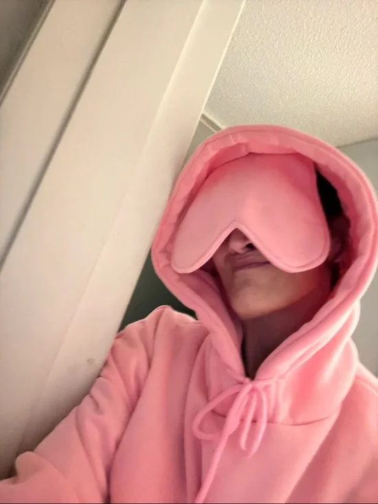 Pink Women’s Fleece Hoodie Sweatshirt - Picture 3 of 3